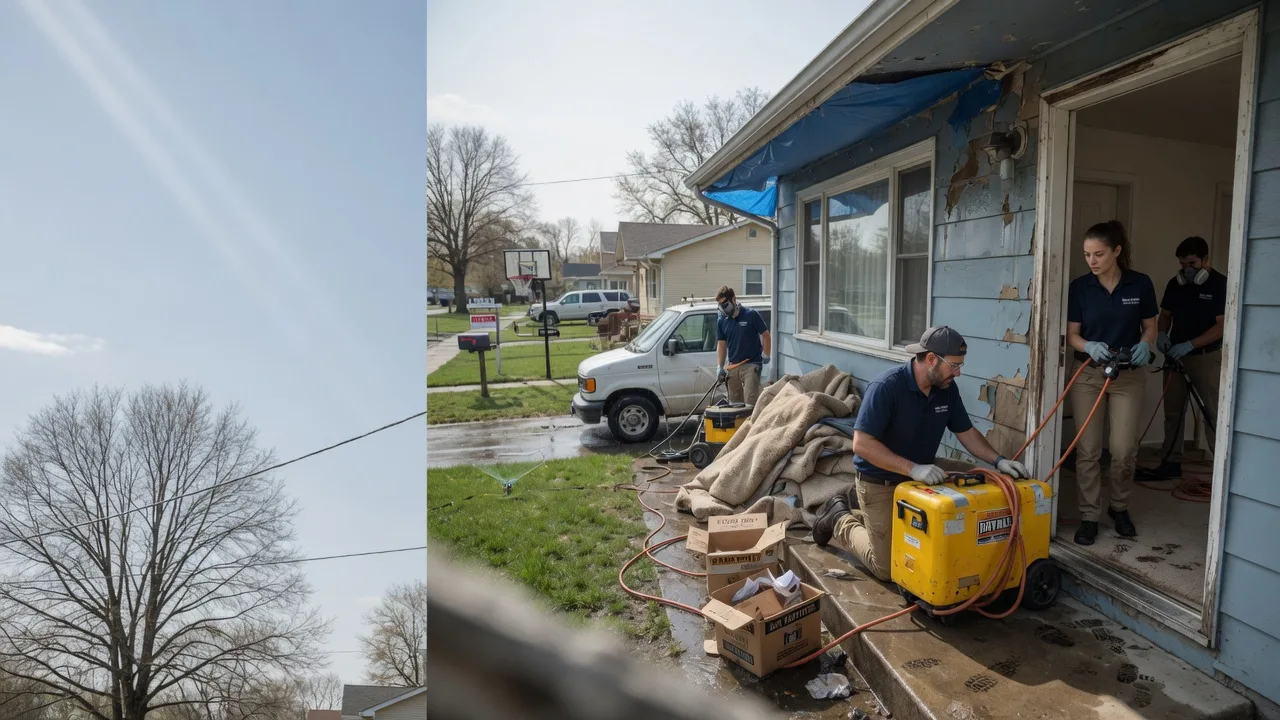 Basement Flood Cleanup in Junction City, WI near me